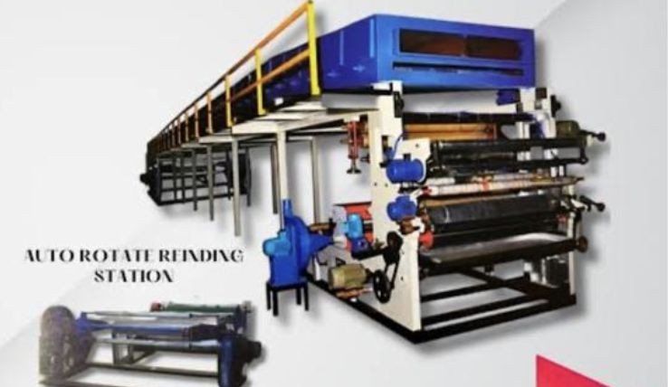 Tape coating and rewinding line at the KS Tapes plant