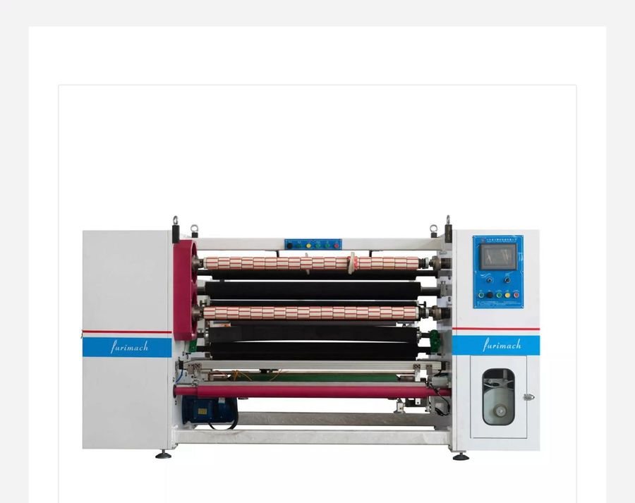 BOPP tape slitting and rewinding machine